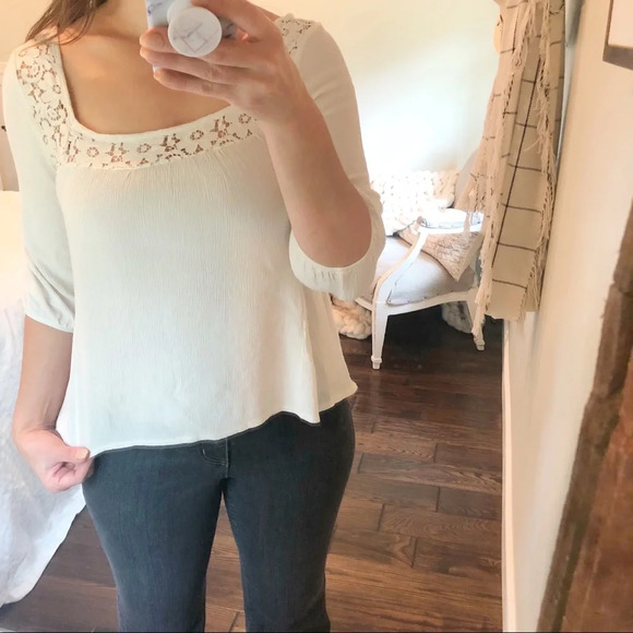 Persaya large boho lacy summer blouse - Picture 1 of 4